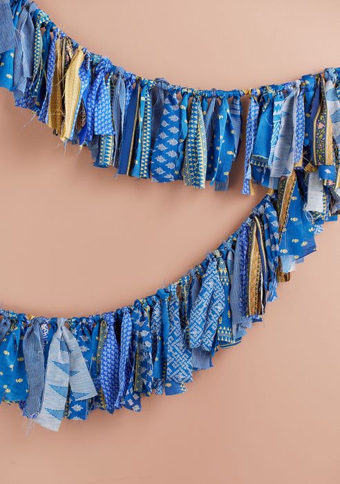 Recycled Sari Garlands