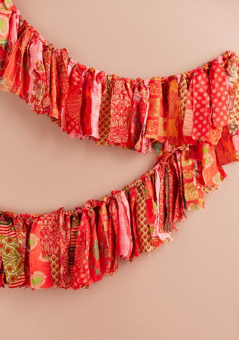 Recycled Sari Garlands