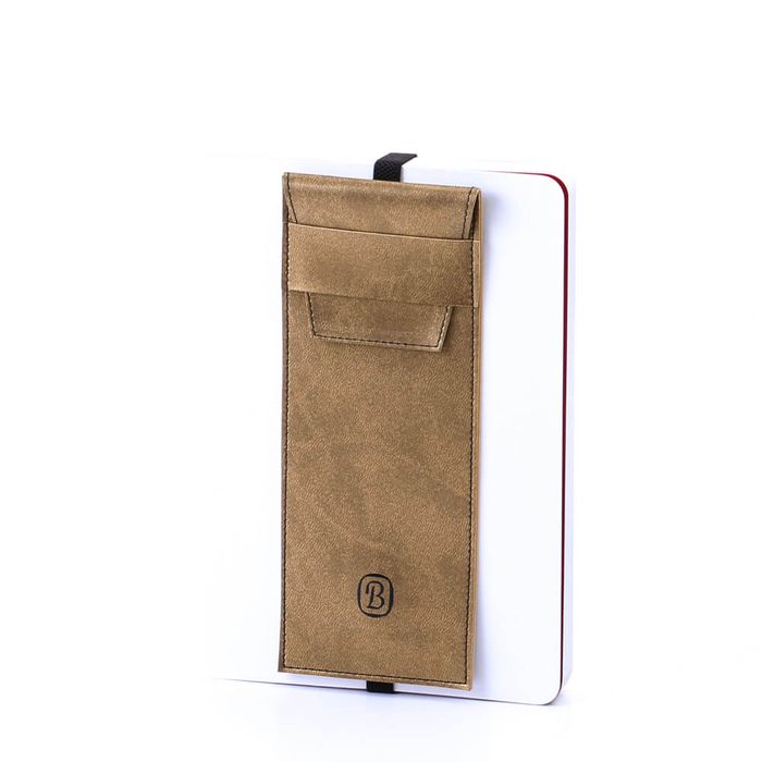 PENCIL HOUSE & Elastic Enclosure Band|Pencil Case|PU Leather