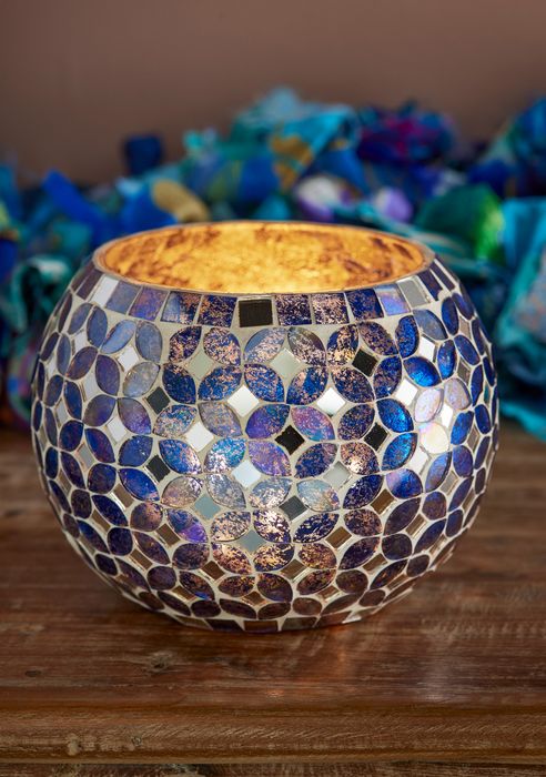 Meena Mosaic Tealight Holder