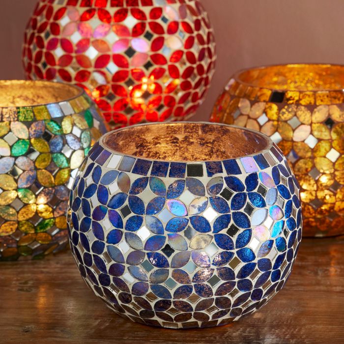 Meena Mosaic Tealight Holder