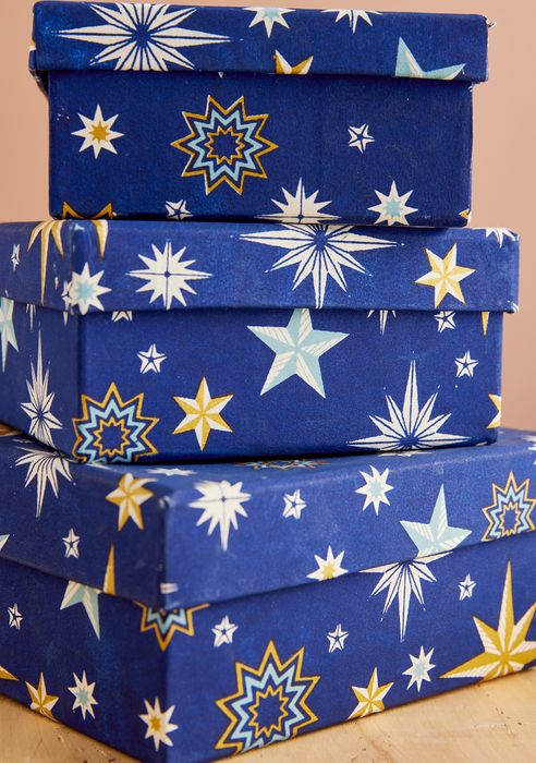 Celestial Block Print Paper Collection
