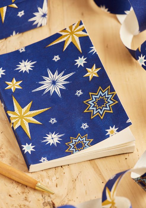 Celestial Block Print Paper Collection
