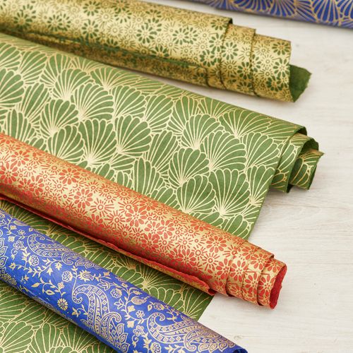 Decorative Lokta Paper Gift Wrap