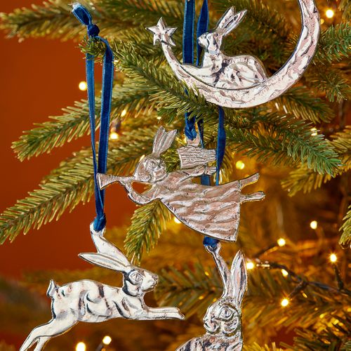 Silver Metal Decorations