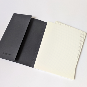 ECHO A5+ Notebook|Plain|Lay-flat|Flexi Paper Cover|100gsm