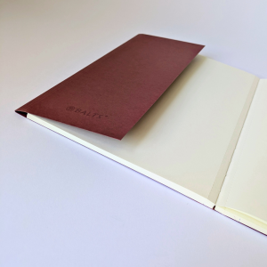 ECHO A5+ Notebook|Plain|Lay-flat|Flexi Paper Cover|100gsm