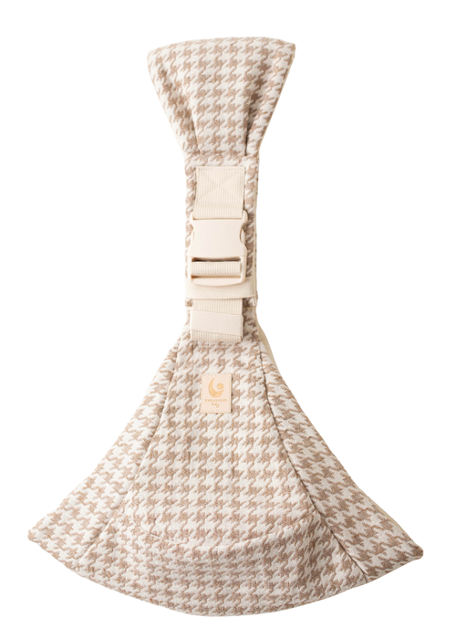 TAGALONG Baby Carrier - Beige Houndstooth