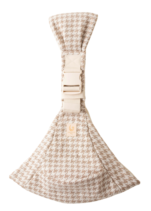 TAGALONG Baby Carrier - Beige Houndstooth