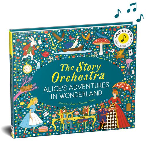 9781805701798 The Story Orchestra: Alice's Adventures in Wonderland: Press the note to hear Joby Talbot's music