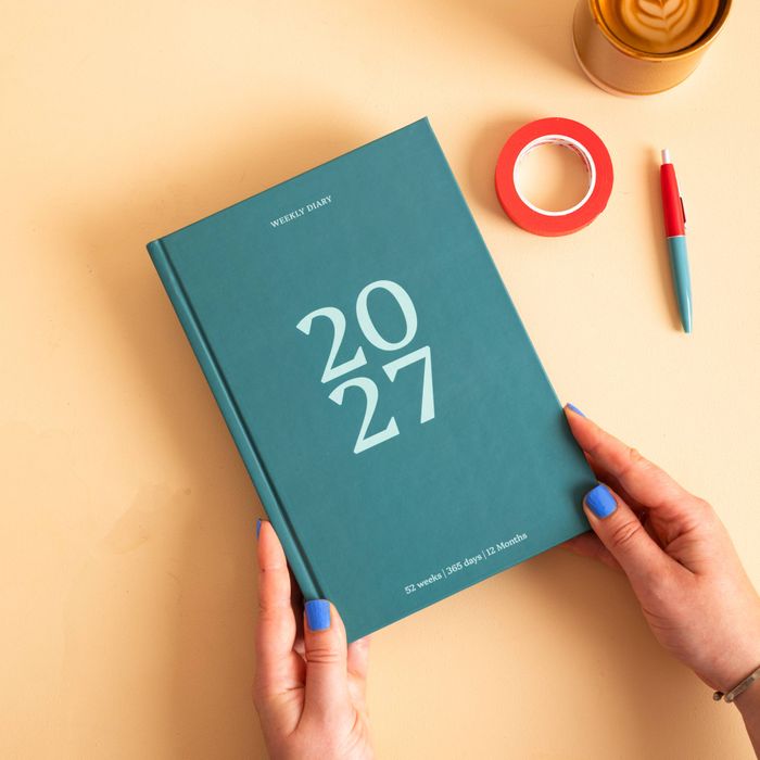 A5 Teal 2027 Diary