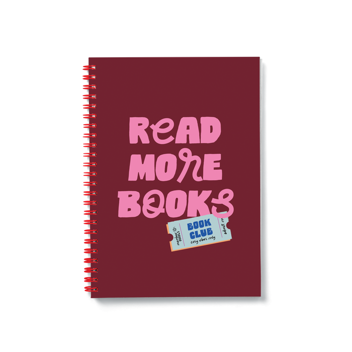 A5 More Books Reading Journal 