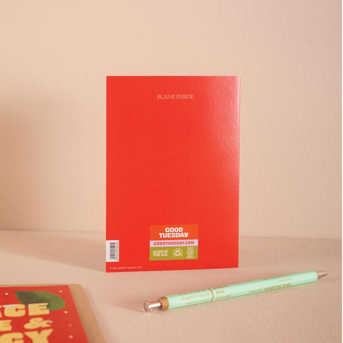 6 Festive Margs Greetings card