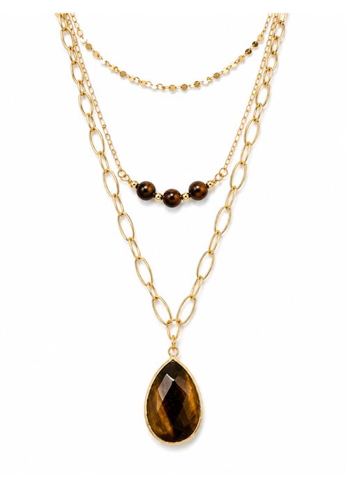 Natural Stone Statement Necklaces