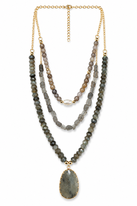 Natural Stone Statement Necklaces