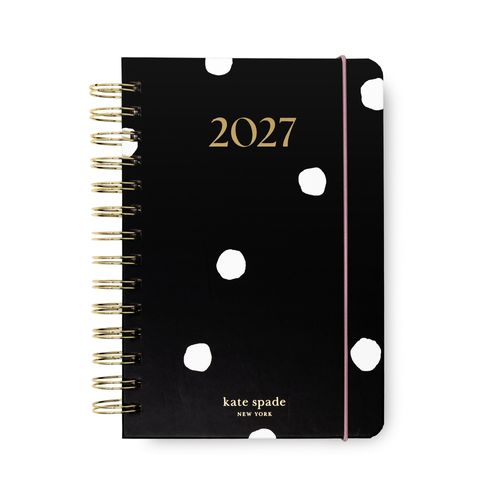 12 Month Planner - Medium Spiral - SCATTER DOT