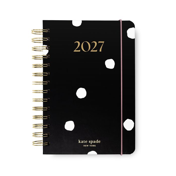 12 Month Planner - Medium Spiral - SCATTER DOT