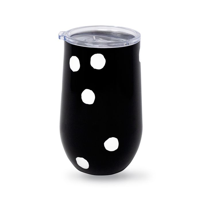 Wine Tumbler - 16oz (Stainless) - Enchanted Dot