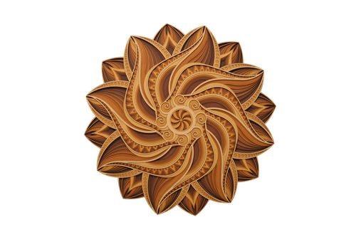 Circular Flower 06