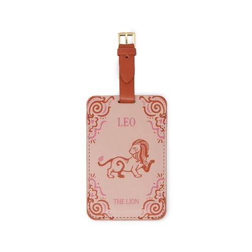 Luggage Tag Set of 2 - Novelty (Leatherette) - LEO