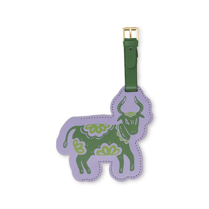 Luggage Tag Set of 2 - Novelty (Leatherette) - TAURUS