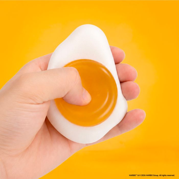 HARIBO Squishiez Fried Egg Squishy Toy