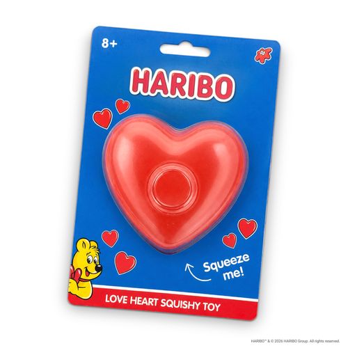 HARIBO Squishiez Love Heart Squishy Toy