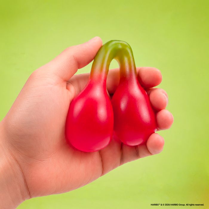 HARIBO Squishiez Happy Cherry Squishy Toy