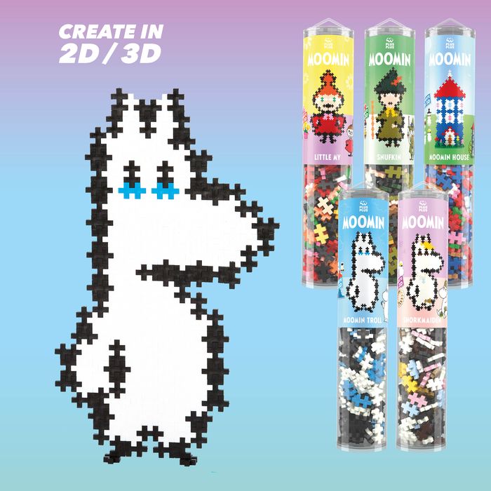 Plus-Plus Moomin 275pc Tubes