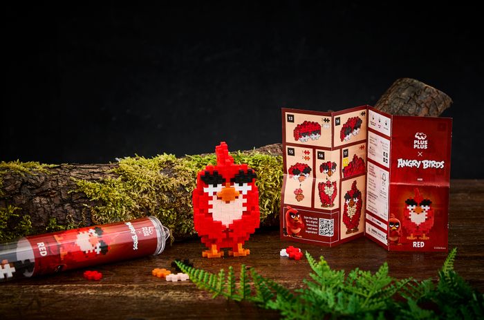 Plus-Plus Angry Birds 110pc Tubes