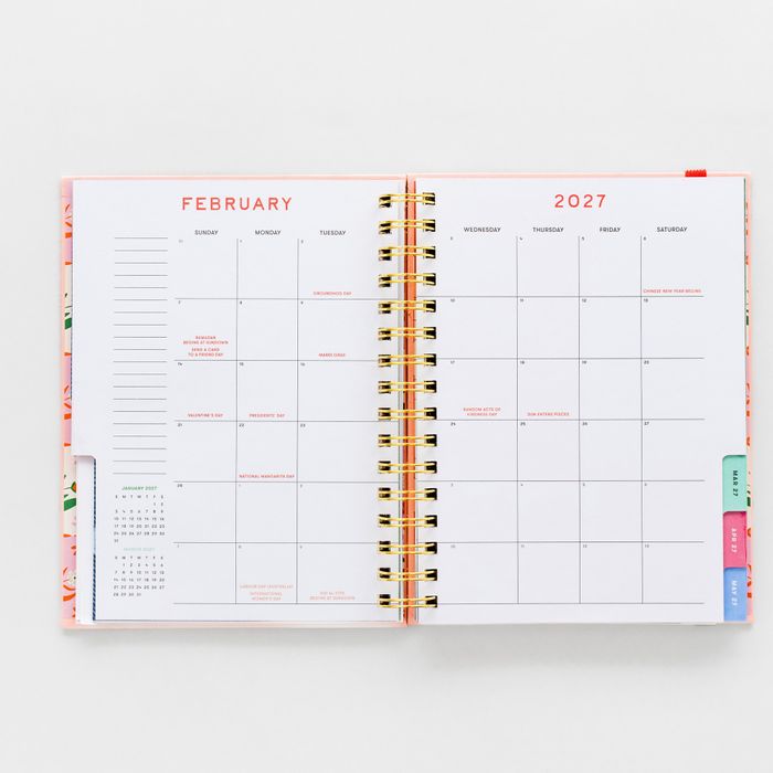 12 Month Medium Planner, C'est La Vie Pink