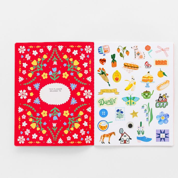 12 Monthly Planner, Icons