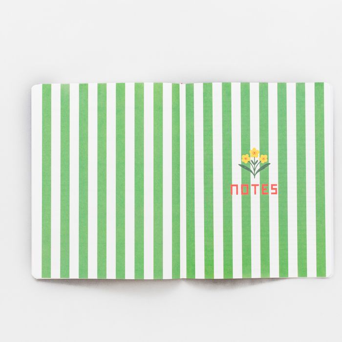 12 Monthly Planner, Red Floral
