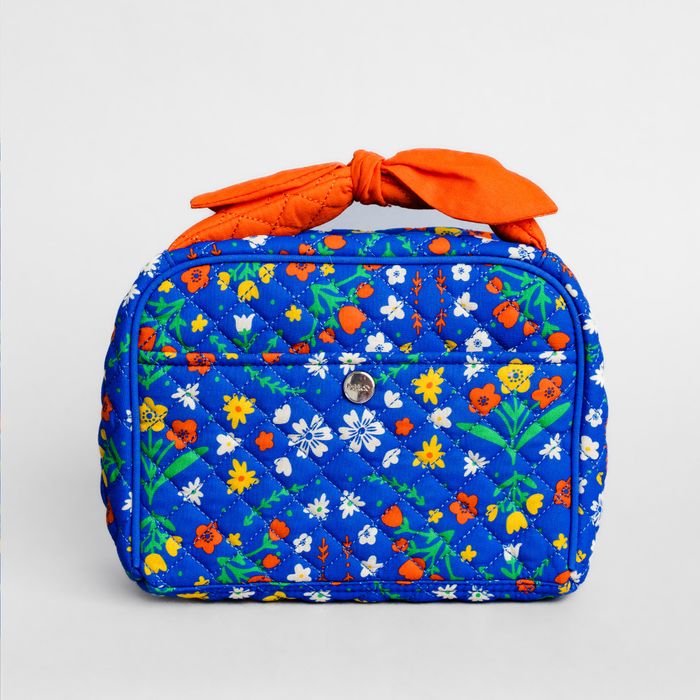Toiletry Bag - Blue Scandinavian Floral