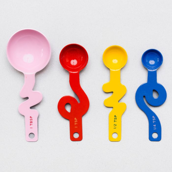 Measuring Spoon Set of 4 (Stainless) - Colorblock