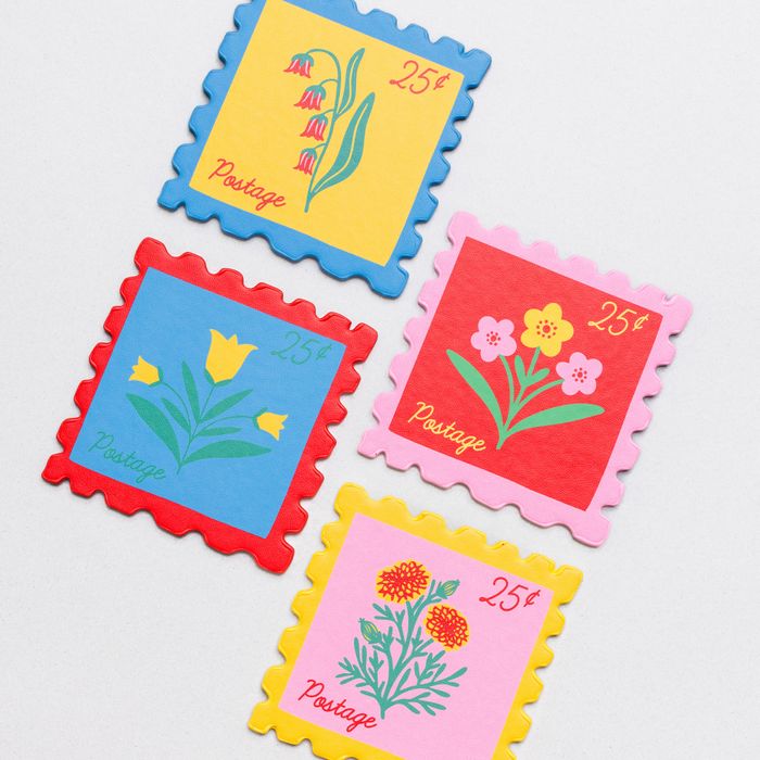Coaster Set - Stamps
