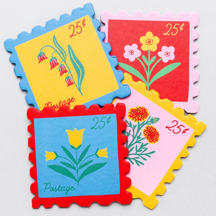 Coaster Set - Stamps