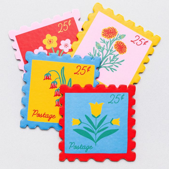 Coaster Set - Stamps