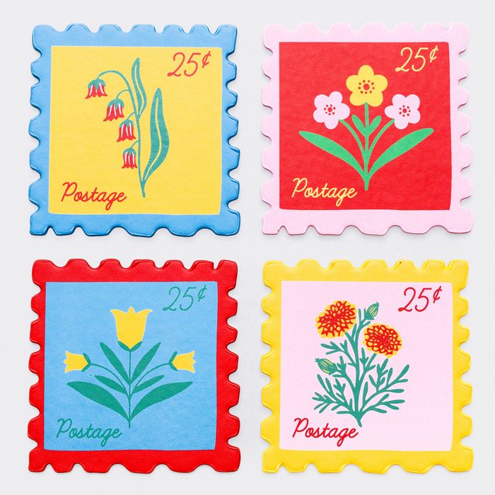 Coaster Set - Stamps