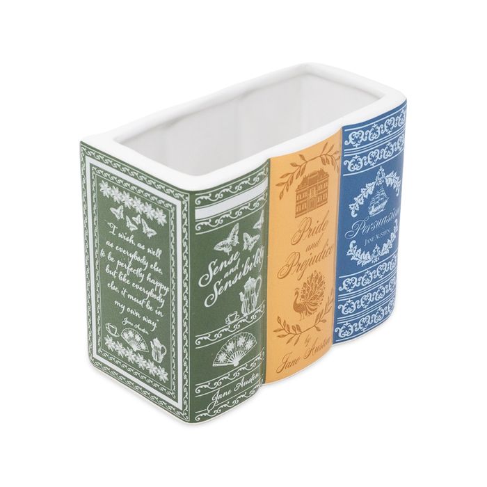 Bookstack Pencil Cup - Jane Austen