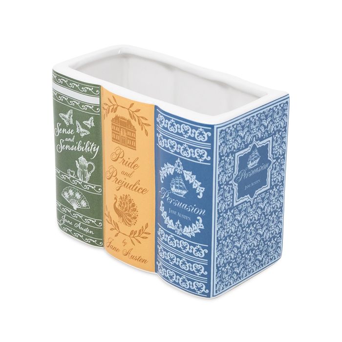 Bookstack Pencil Cup - Jane Austen