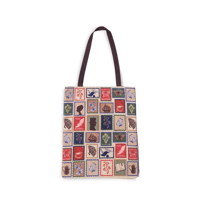 Canvas Tote - Jane Austen Stamps
