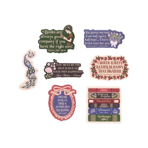 Jumbo Sticker Set - Women in Books