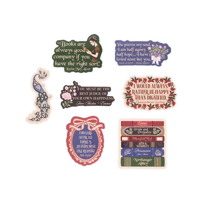 Jumbo Sticker Set - Women in Books