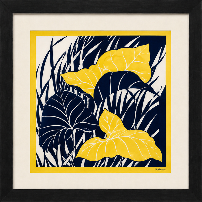 Framed Silk Scarves
