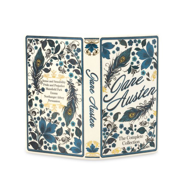 Open Book Vase - Jane Austen