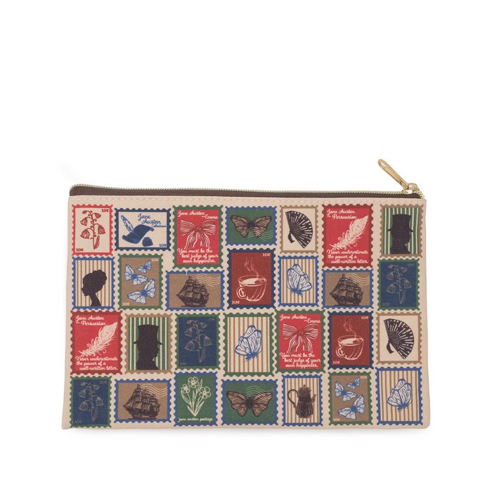 Pouch - Jane Austen Stamps