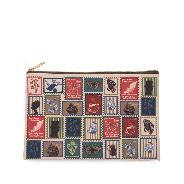 Pouch - Jane Austen Stamps