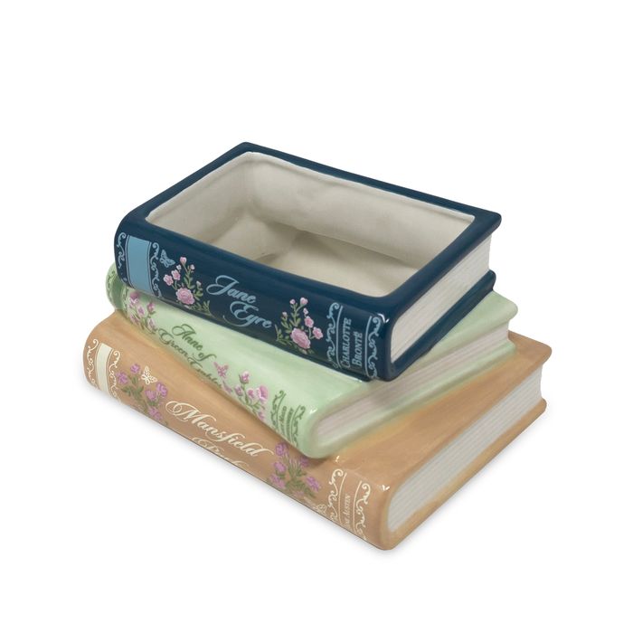 Stacked Book Planter - Ladies of Literature