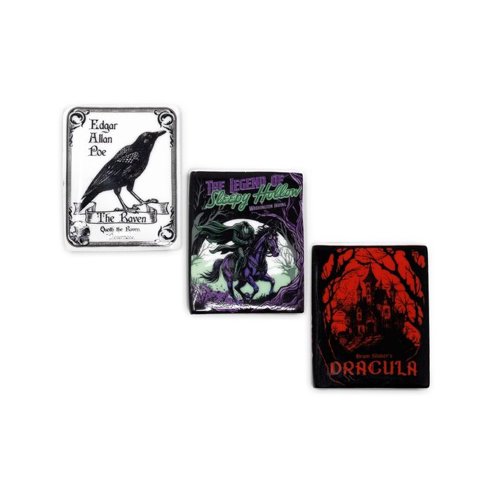 Book Magnet Set, Halloween Assorted